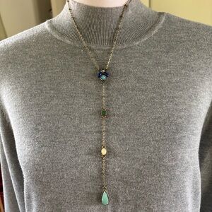 Elegant multi stone Necklace